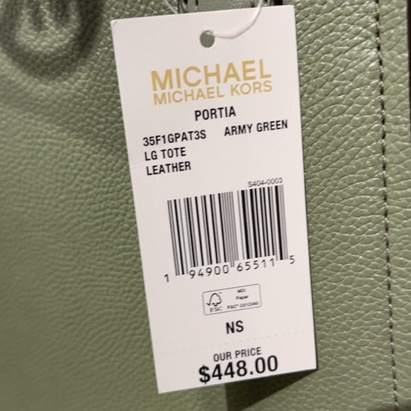 Michael Kors Portia Large Tote Leather - Picture 11 of 16